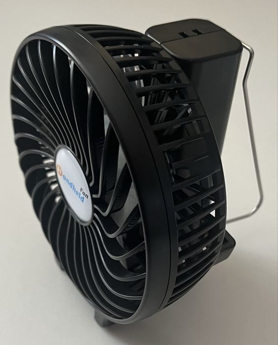 Gabless wentylator składany USB 3 biegi biurkowy podróż BRAK BATERII