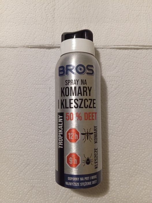 BROS Spray na komary kleszcze 90 ml 1 szt.