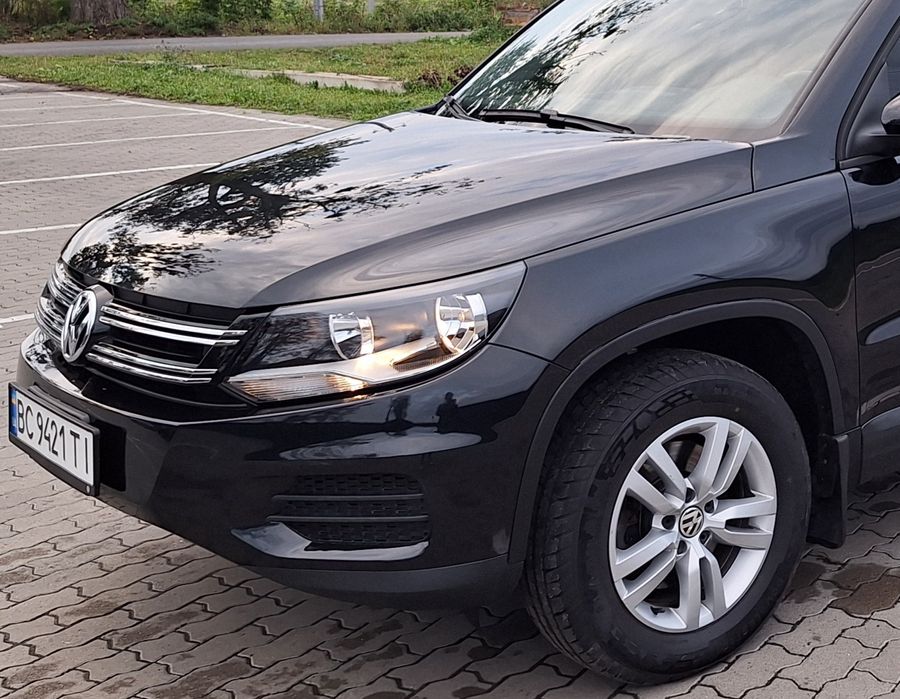 Бампер передній VW Tiguan 12-18 USA тігуан