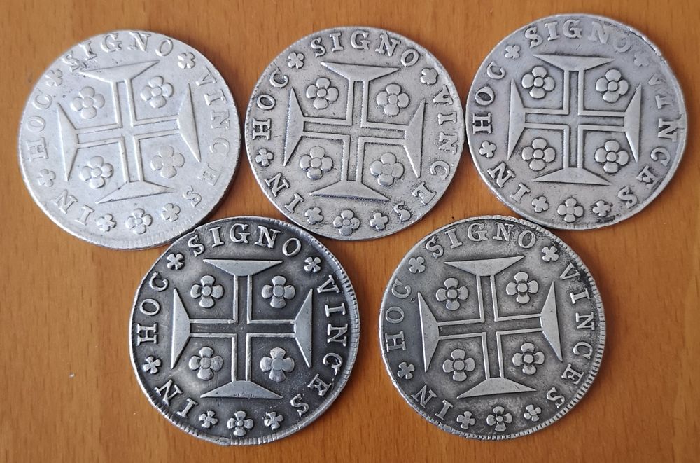 moedas prata cruzado novo (#5)
