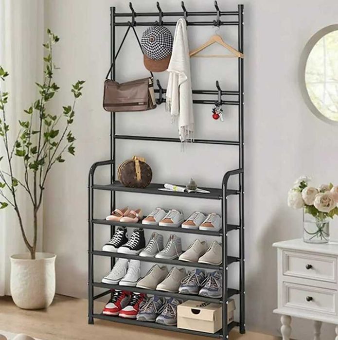 Wieszak stojący regał 5 poziomów