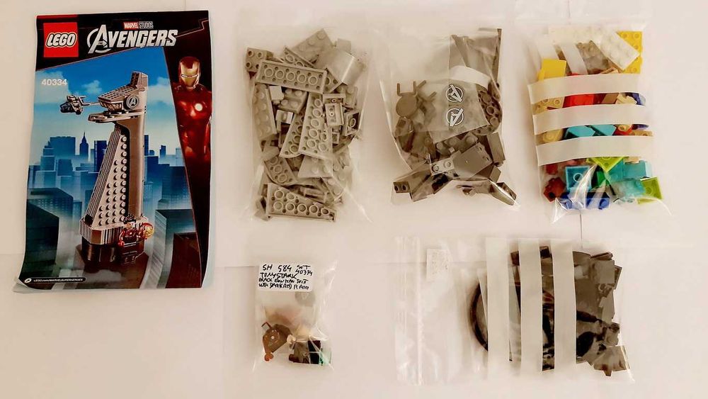 Lego Marvel 40334 Avengers Tower em peças novas