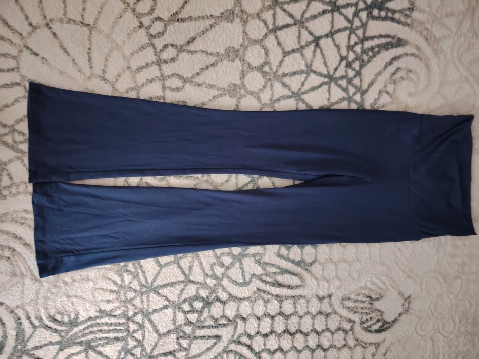 spodnie dzwony bawełniane hm