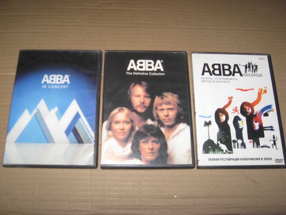 DVD коллекция группа ABBA,BONEY M,C.C.CATCH, DISCO 80,90 ( музыка