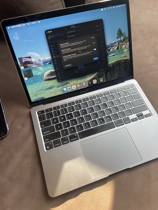 MacBook Air m1, 16gb 82% батарея Ідеальний стан. мукбук