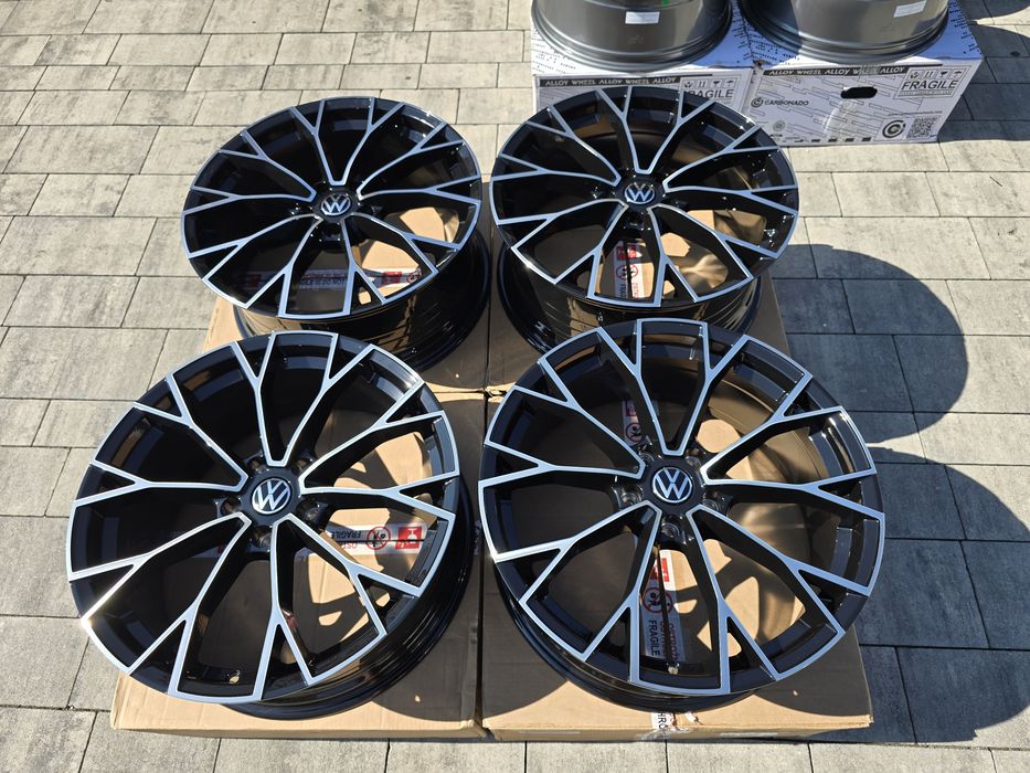 Alufelgi 19" 5x112 ET45 VW GOLF V VI VII VIII CADDY Turan Passat Arteon SKODA SEAT !