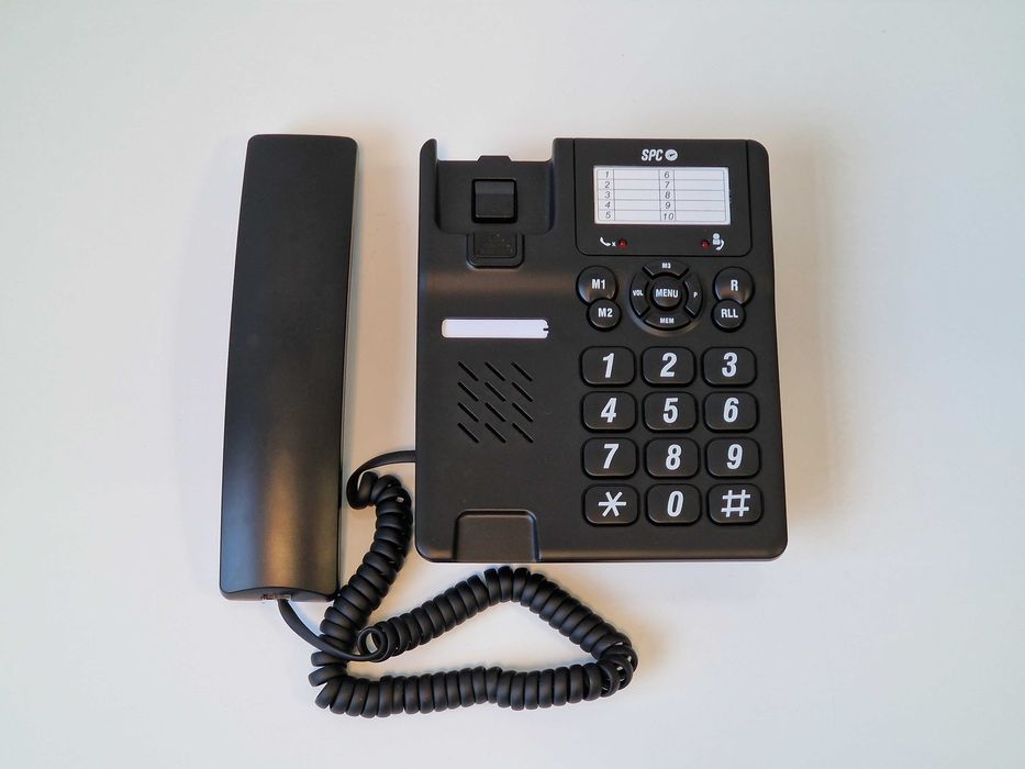 Stacjonarny telefon przewodowy SPC Original czarny