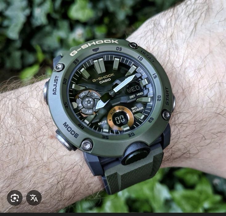 Годинник Мілітарі Casio G-Shock GA-2000-3AER