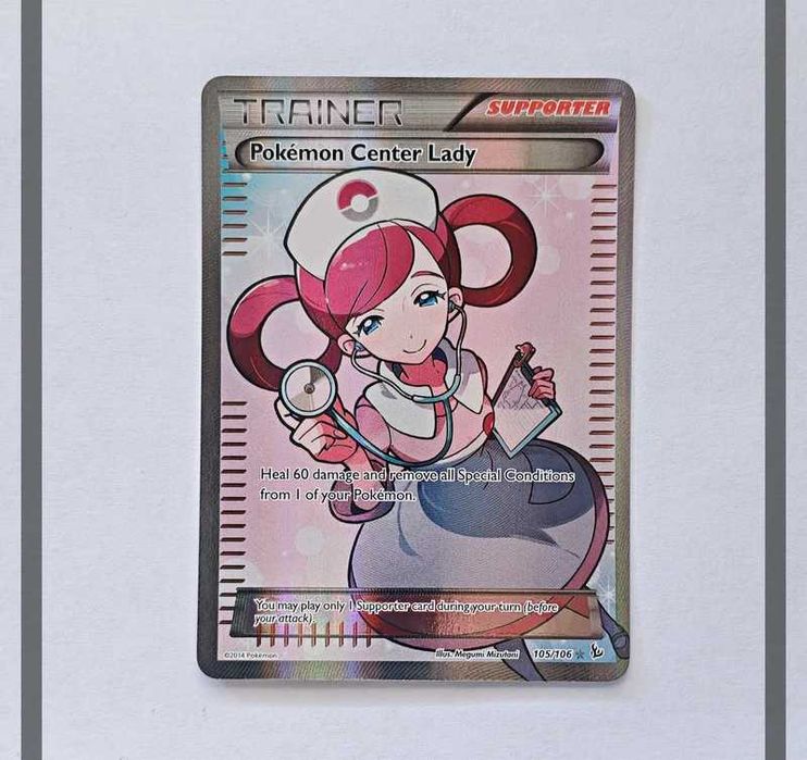 Pokemon Center Lady 105/106 FLF Pokemon ENG-NM