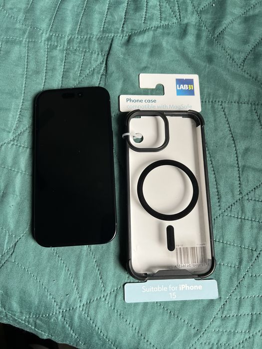 Iphone 15 128GB Black. Uzywany tydzien! Bez blokad!