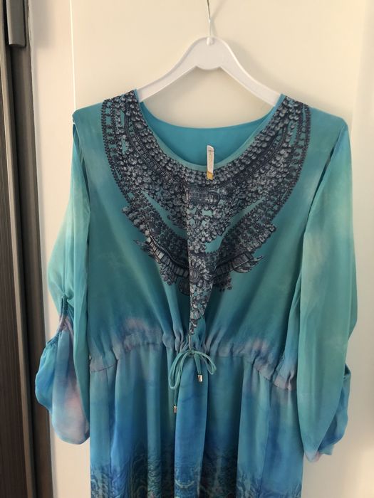 Vestido azul - Sahoco