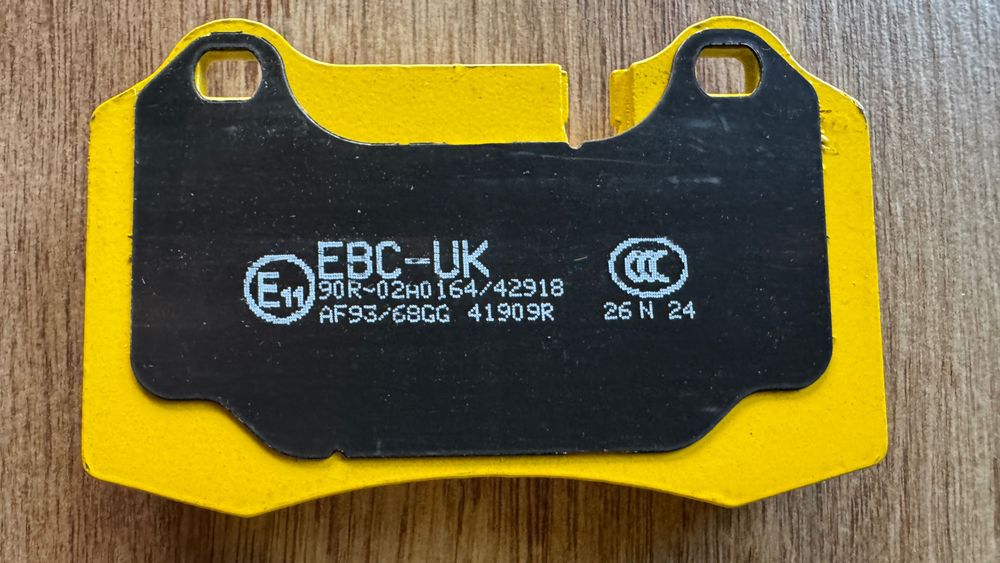 Klocki hamulcowe EBC Yellowstuff - Maserati / Aston Martin DP41909R