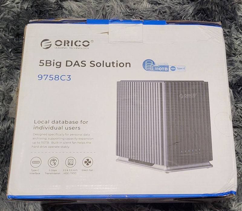 ORICO 9758C3 5Big DAS Solution, obudowa do przechowywania danych