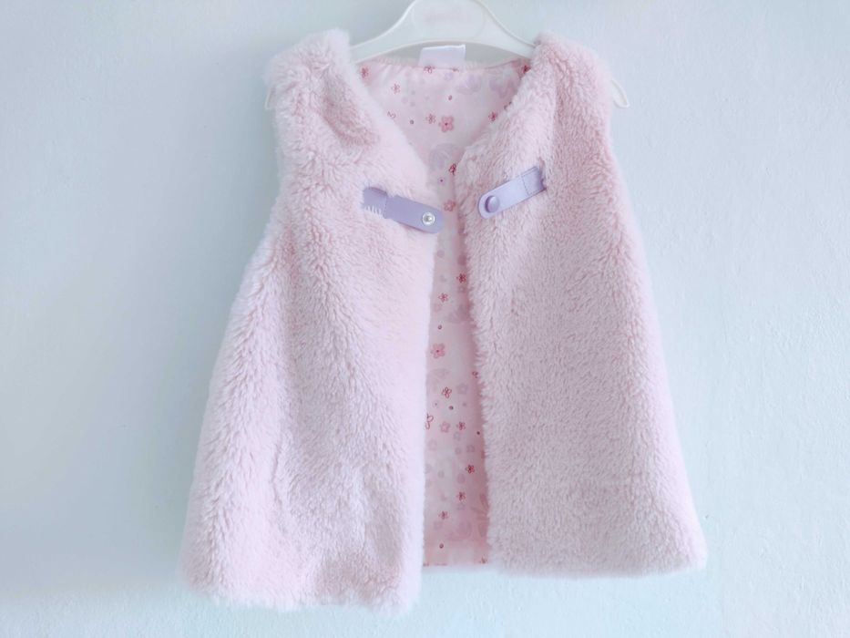 Kamizelka futerko rozmiar 98/104 nowa