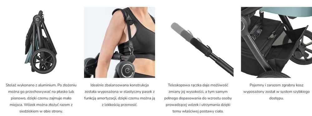 Espiro wózek 2w1 YOGA 04 life balance NOWOŚĆ 2024