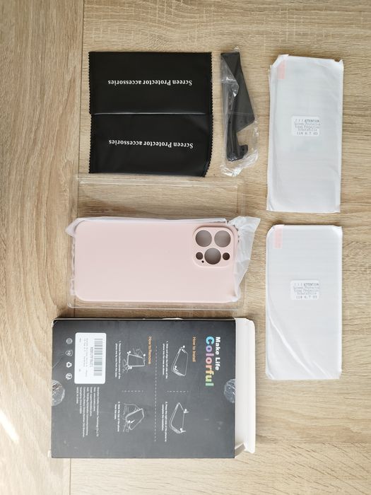 Etui + 2 x szkło iPhone 14 Max