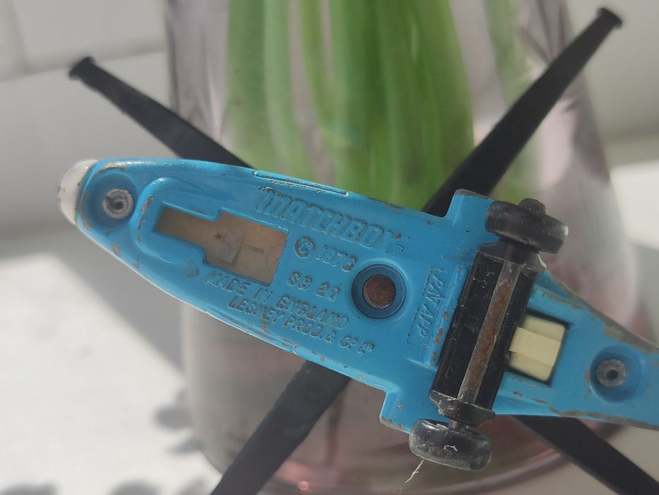 Matchbox 1976, Lesney, вертоліт, гелікоптер, вертолет, игрушки, модель