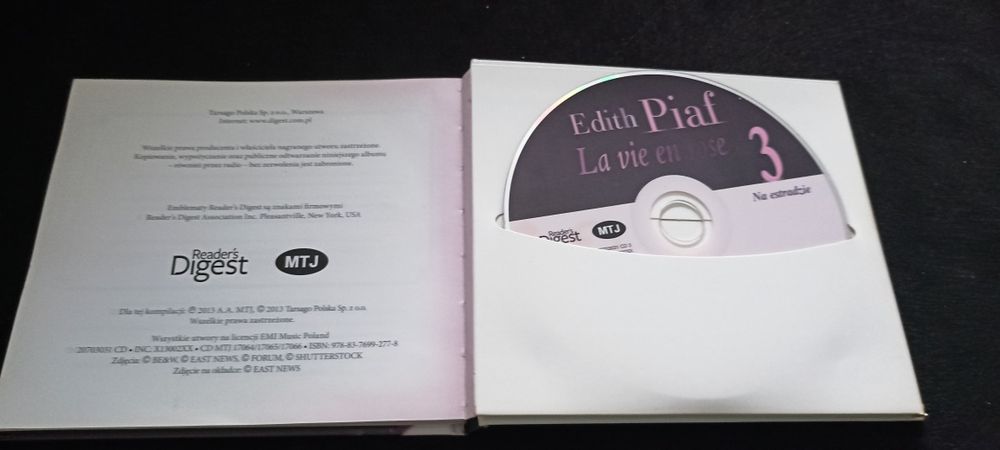 Edith Piaf  rose 3 CD