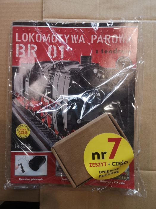 Lokomotywa parowa BR 01 z tenderem nr 7