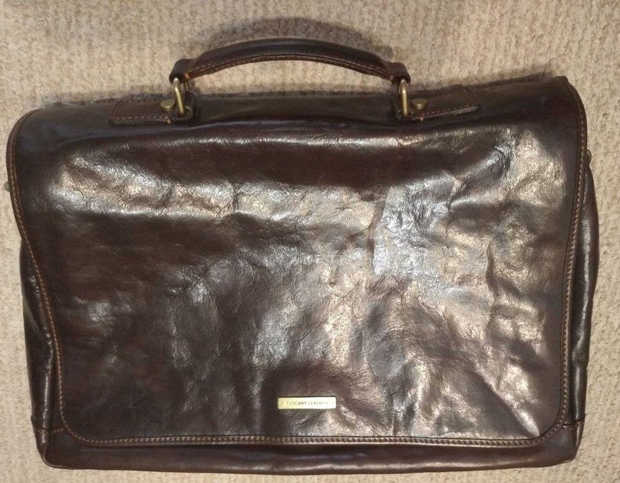 Кожаная сумка портфель Tuscany Leather