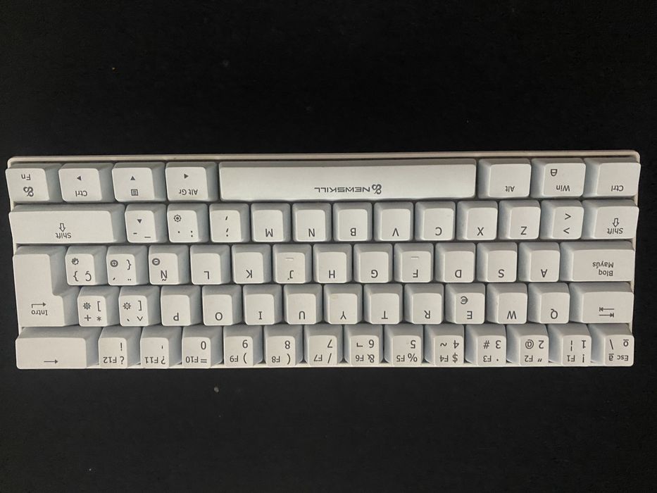 Teclado NewSkill "PYROS IVORY" Branco