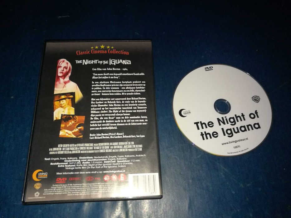 A NIGHT OF THE IGUANA DVD (Legendagem em Inglês)