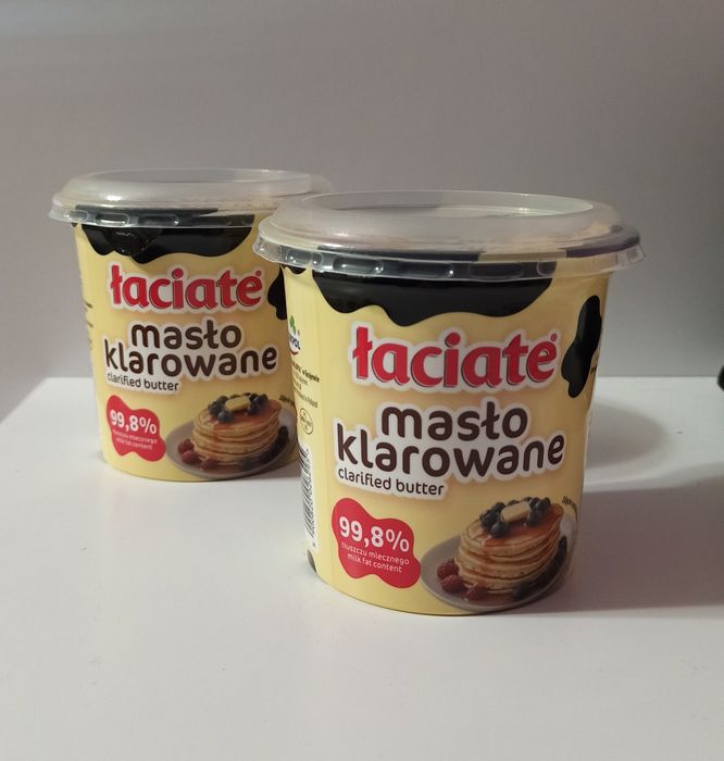 В наявності масло топлене ŁACIATE 99.8% жирності