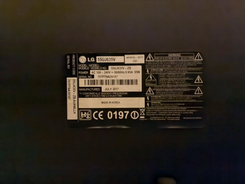 Телевізор LG 55UJ365V