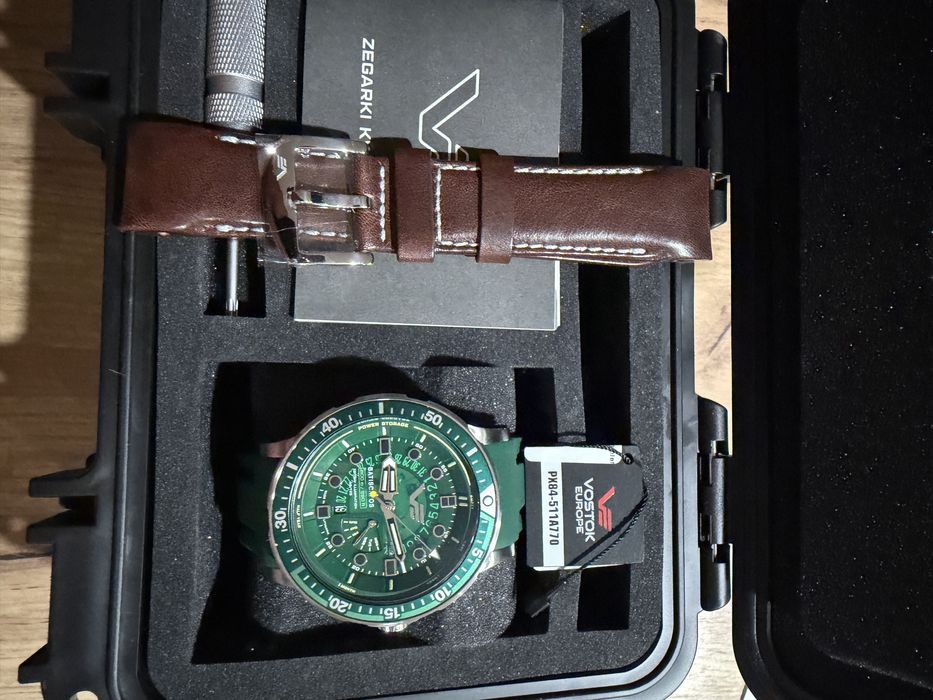 Zegarek Vostok Europe Batiscafos Hybrid Zielony