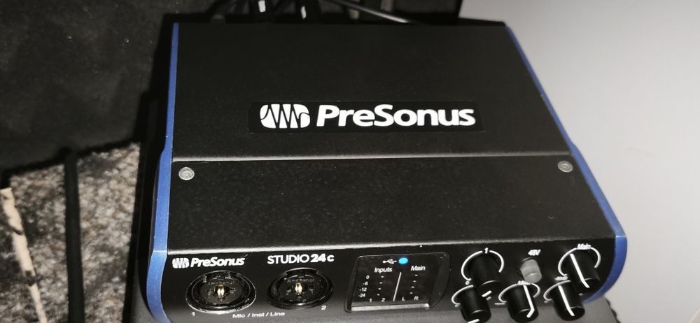 Аудіоінтерфейс, звукова карта Presonus studio 24c