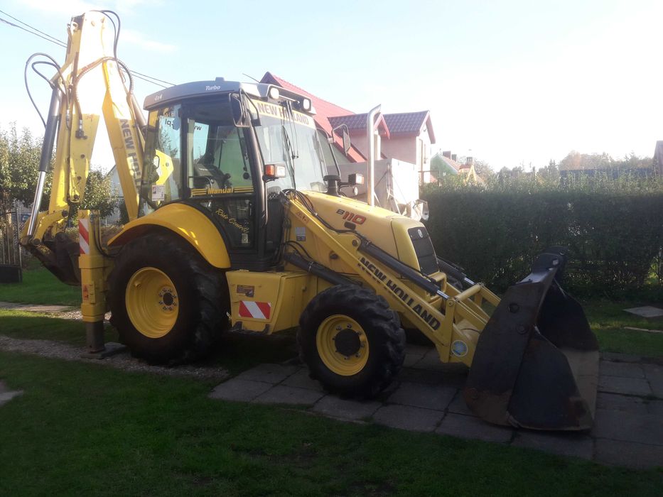 Uslugi koparko ładowarka,minikoparka, roboty ziemne, wywrotka 4x4