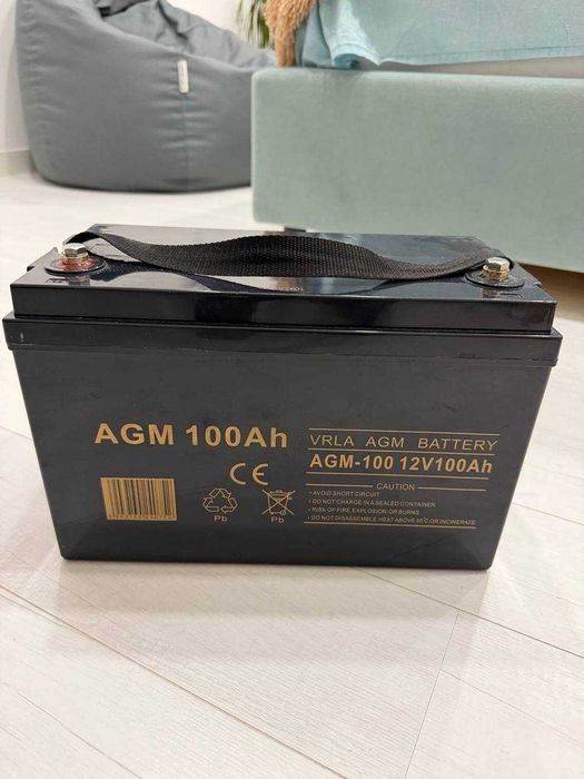 Продам Акумуляторна батарея Volt Polska AGM 12V 100Ah, 2700 грн