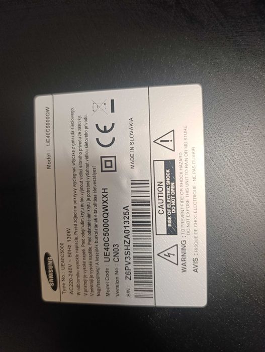 Samsung telewizor LED odbiór osobisty