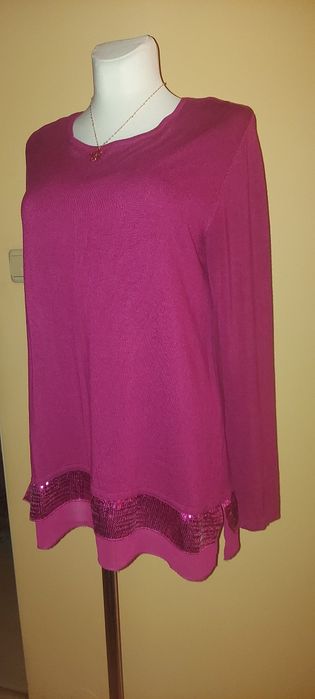 Tunika XL/XXL ze szlakiem.z cekinów