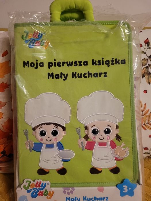 Książeczka manipulacyjna  jolly baby Mały kucharz