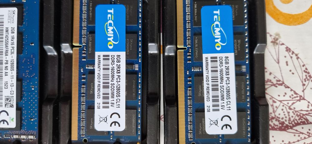 Memória RAM para Computadores Portáteis, 3GB e 4GB