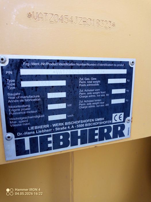 Ładowarka kołowa Liebherr 556 2plus2