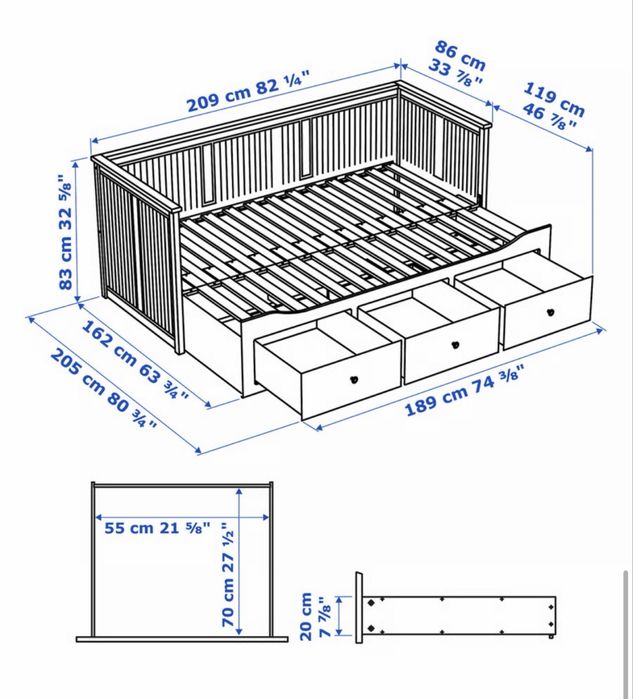 Cama HEMNES Ikea