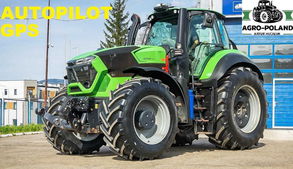 Трактор DEUTZ-FAHR 9340 TTV - 2017 - GPS - AUTOPILOT