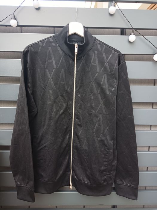 Armani Exchange monogram bluza rozpinana męska