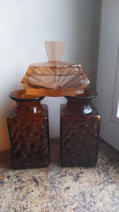 Карамельное,марганцевые стекло СССР, Германия