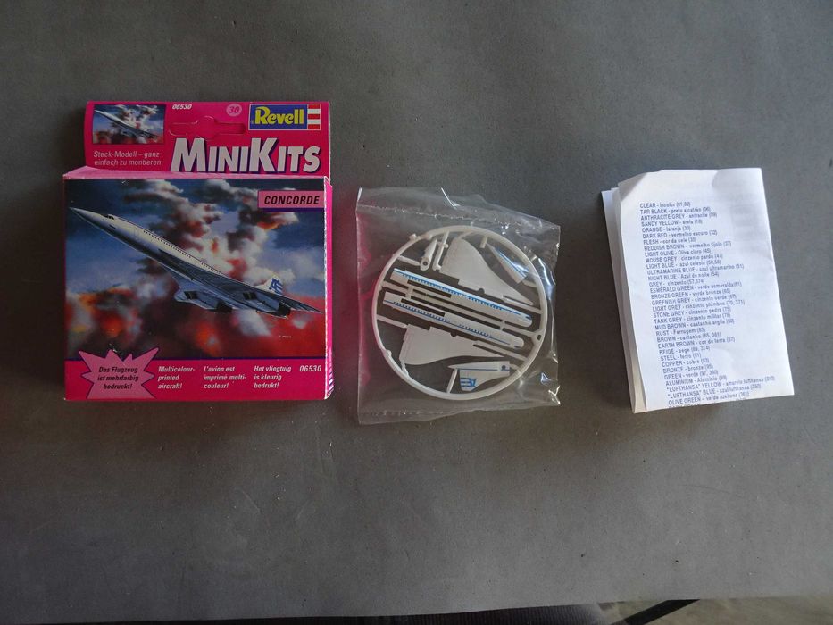Mini-kits da Revell (kit selado)