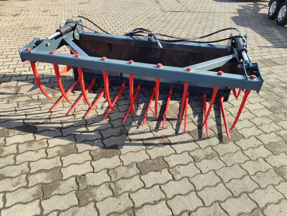 Krokodyl obornika 1,0m-2,4m osprzęt ładowacza czołowego od ręki transport gratis
