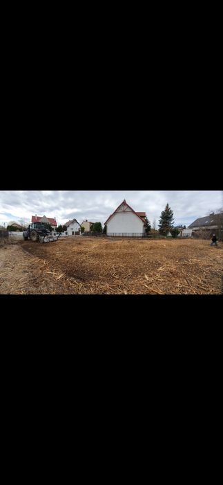 Koszenie kosiarką bijakową, Wycinka drzew, koszenie trawy