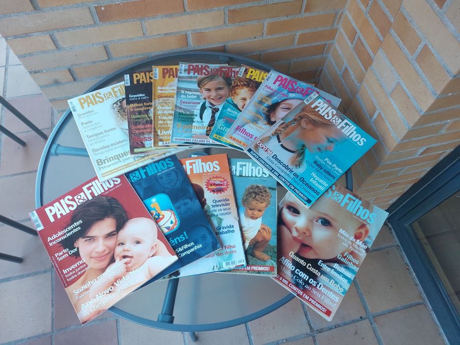 Revista pais e filhos Vendido ano 1998 de Jan a Dez