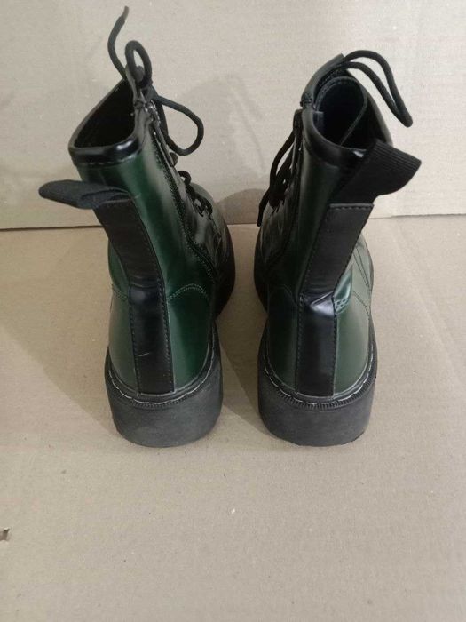 Ботинки женские кожаные Jenny Fairy 38р. зеленые