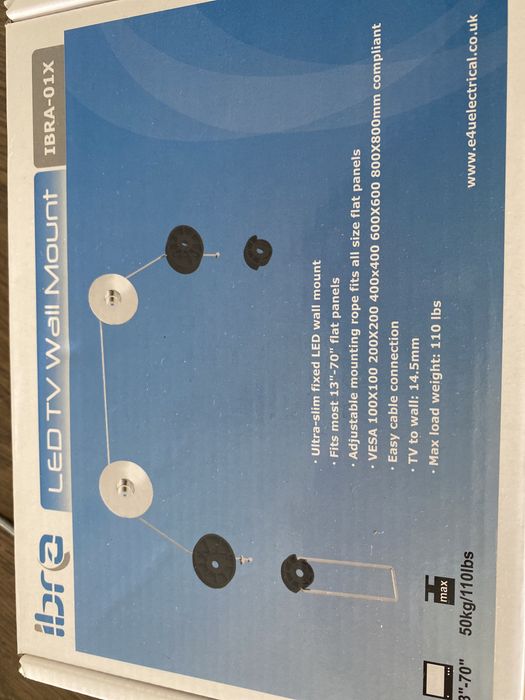 Suporte super fino de parede para TV