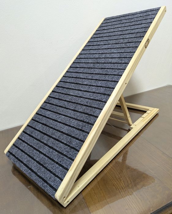 TIAKI Rampa dla Zwierząt Psa Kota Up & Down L 100x40x32-60cm N