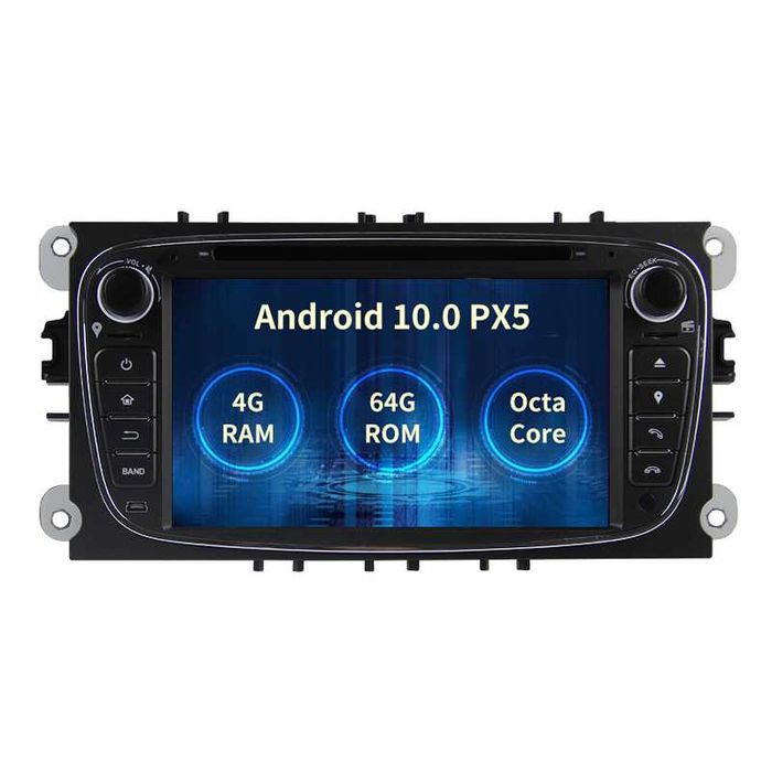 Auto-rádio 2 din android 14 Ford Galaxy Kuga Focus Fiesta Transit