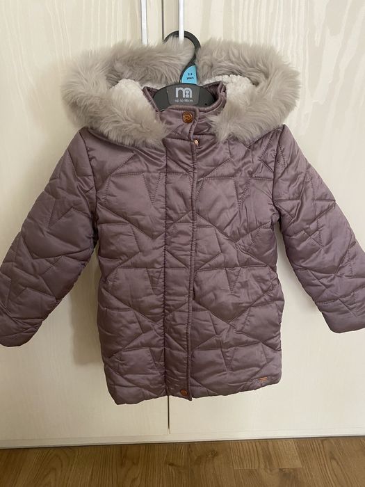 Зимняя куртка mothercare для девочки на 2-3 года